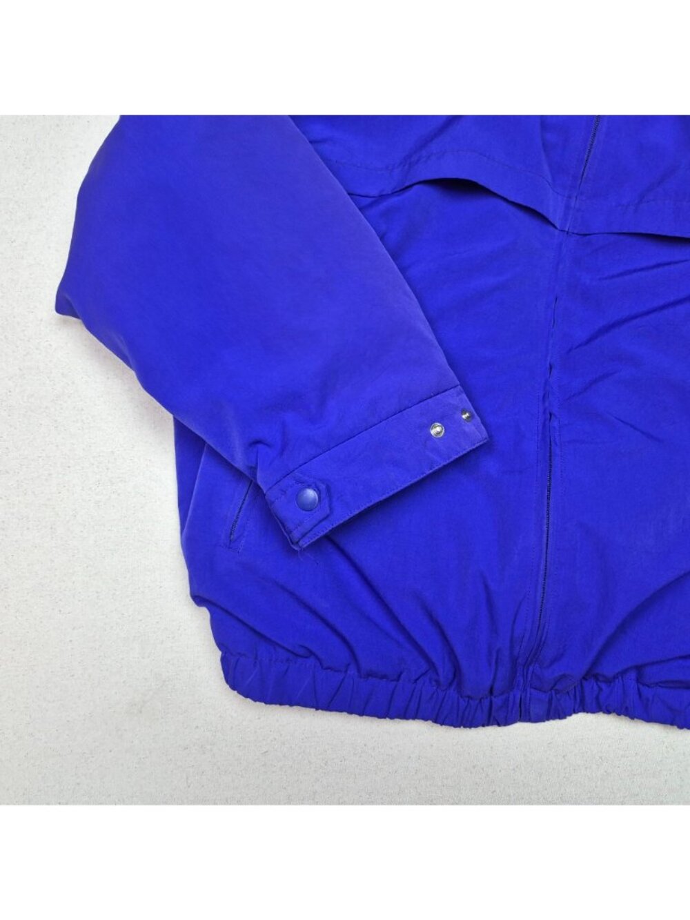 Ralph Lauren Women's Purple Vented Hooded Ski Jacket Heavy Coat Sz L 90s VTG - Picture 5 of 13